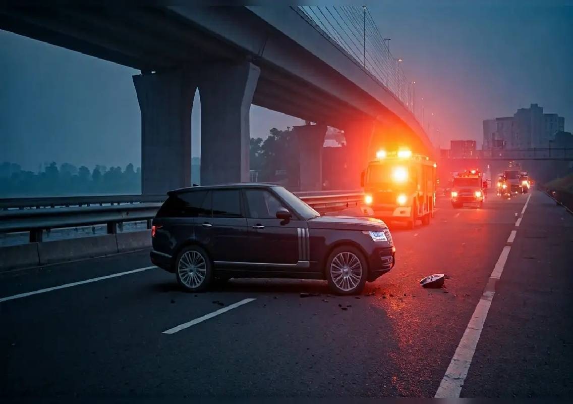 Two killed in Mercedes crash near Bengaluru - News Karnataka