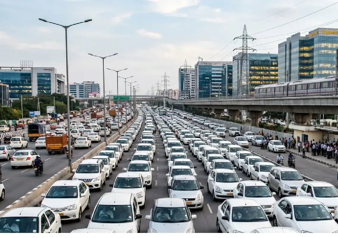 Bengaluru commuters ask if office cabs are worsening traffic - News Karnataka