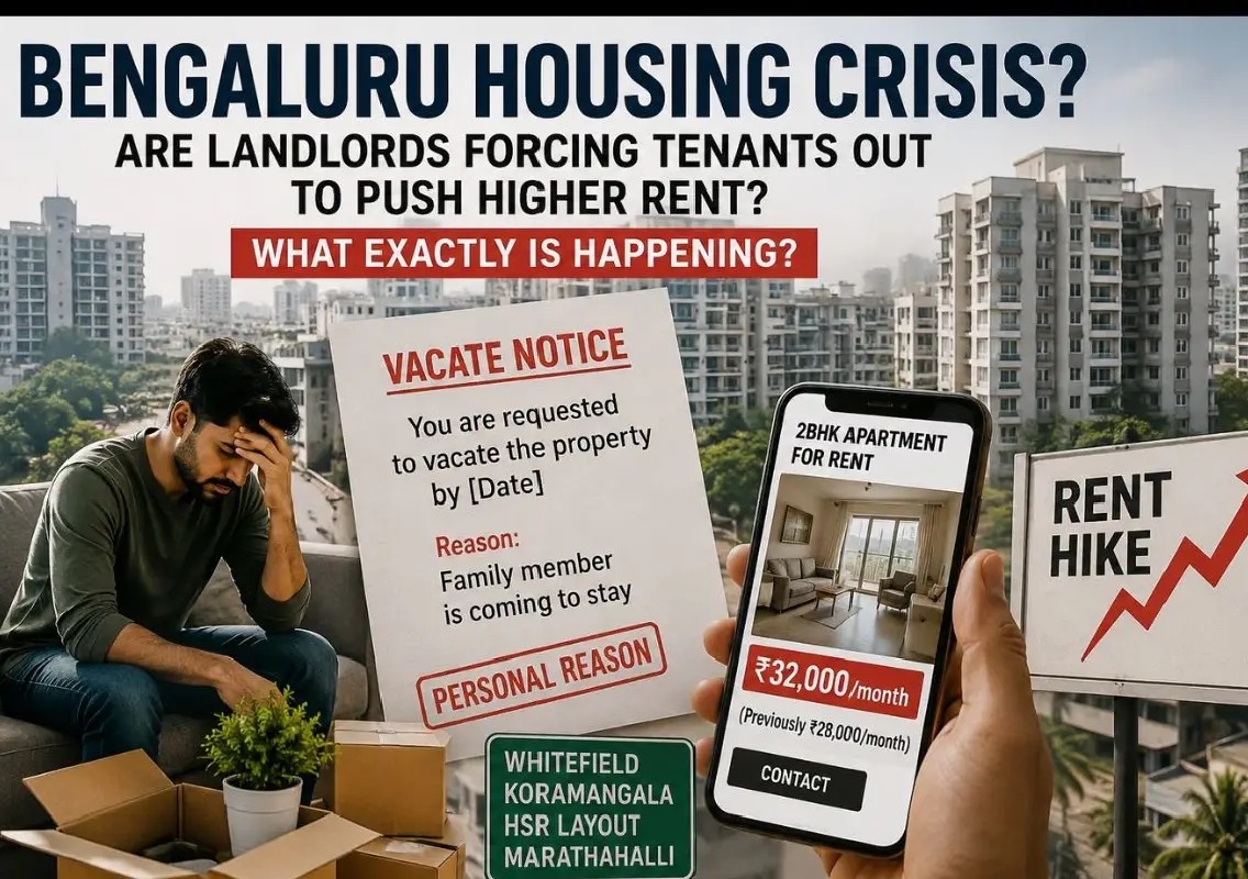 Bengaluru tenants allege landlords are evicting to raise rents - News Karnataka