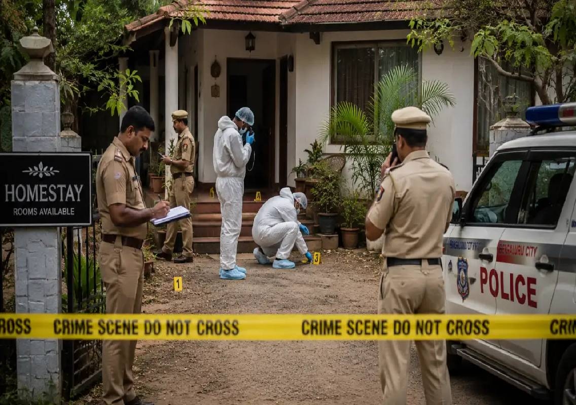 Bengaluru woman found dead at Chikkaballapur homestay - News Karnataka