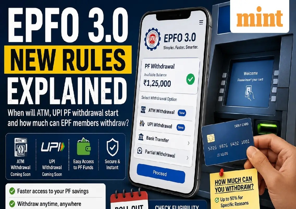 Centre approves 8.25% EPF interest rate for FY26, EPFO 3.0 rollout soon - News Karnataka
