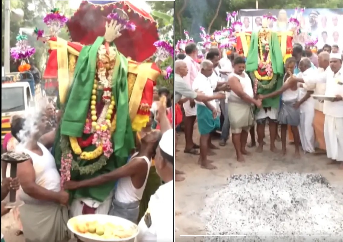 Centuries-old Hindu-Muslim harmony marks Muharram in Tamil Nadu village: WATCH - News Karnataka