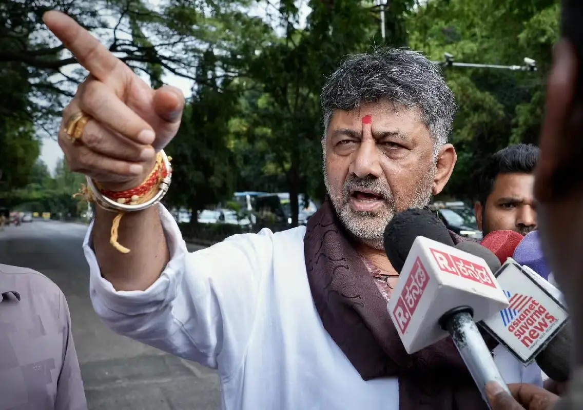 DK Shivakumar says RCB fans were denied historic home final - News Karnataka