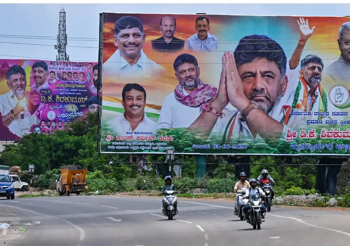 DK's no-banner appeal ignored as flex orders flood city - News Karnataka