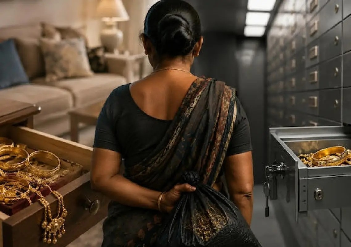 Domestic worker accused of stealing Rs 25 lakh from employer - News Karnataka