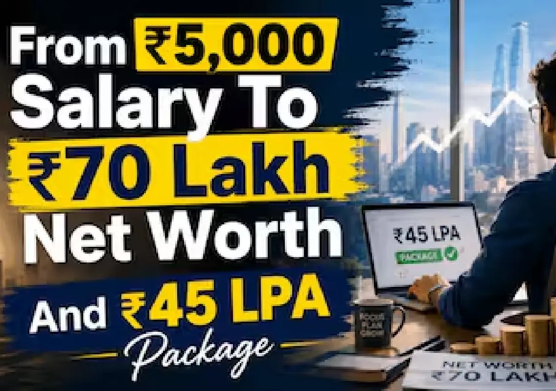 From ₹5,000 salary to ₹45 LPA, Bengaluru techie's story inspires many - News Karnataka