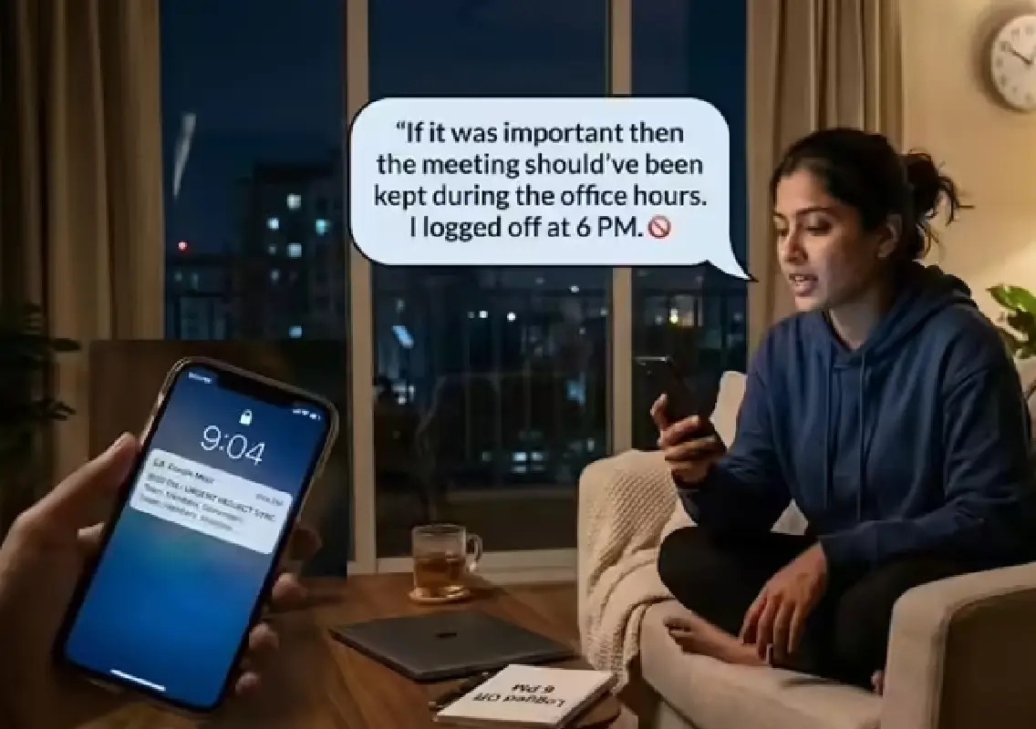 Gen Z employee’s response to 9 PM meeting sparks debate - News Karnataka