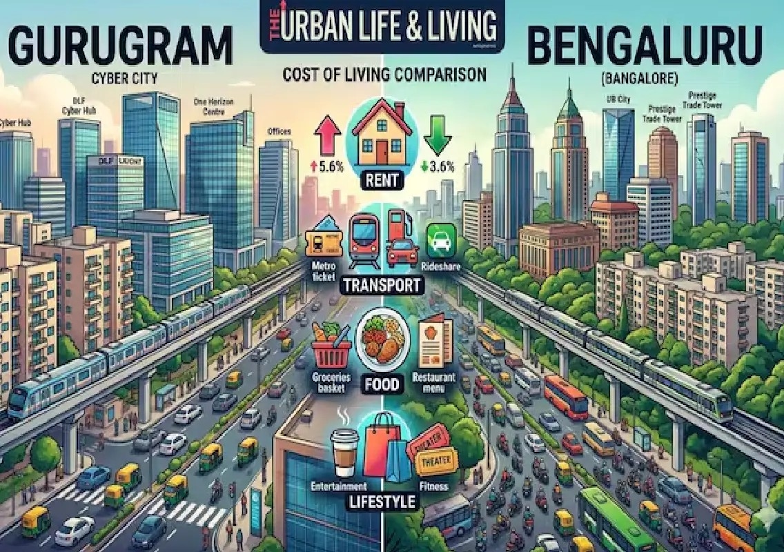 Gurugram vs Bengaluru: Which city is more affordable in 2026? - News Karnataka