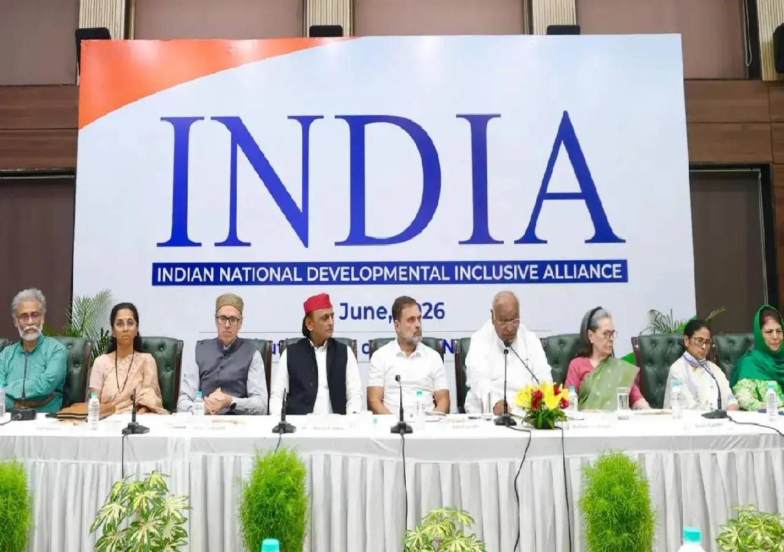 Kharge Raises SIR, Inflation Issues At INDIA Meet - News Karnataka