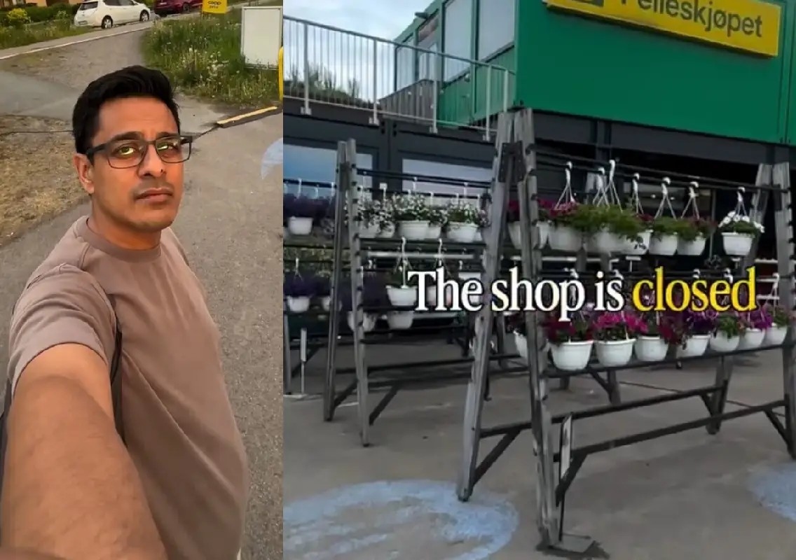 Indian man amazed by Norway’s trust-based flower shop - News Karnataka