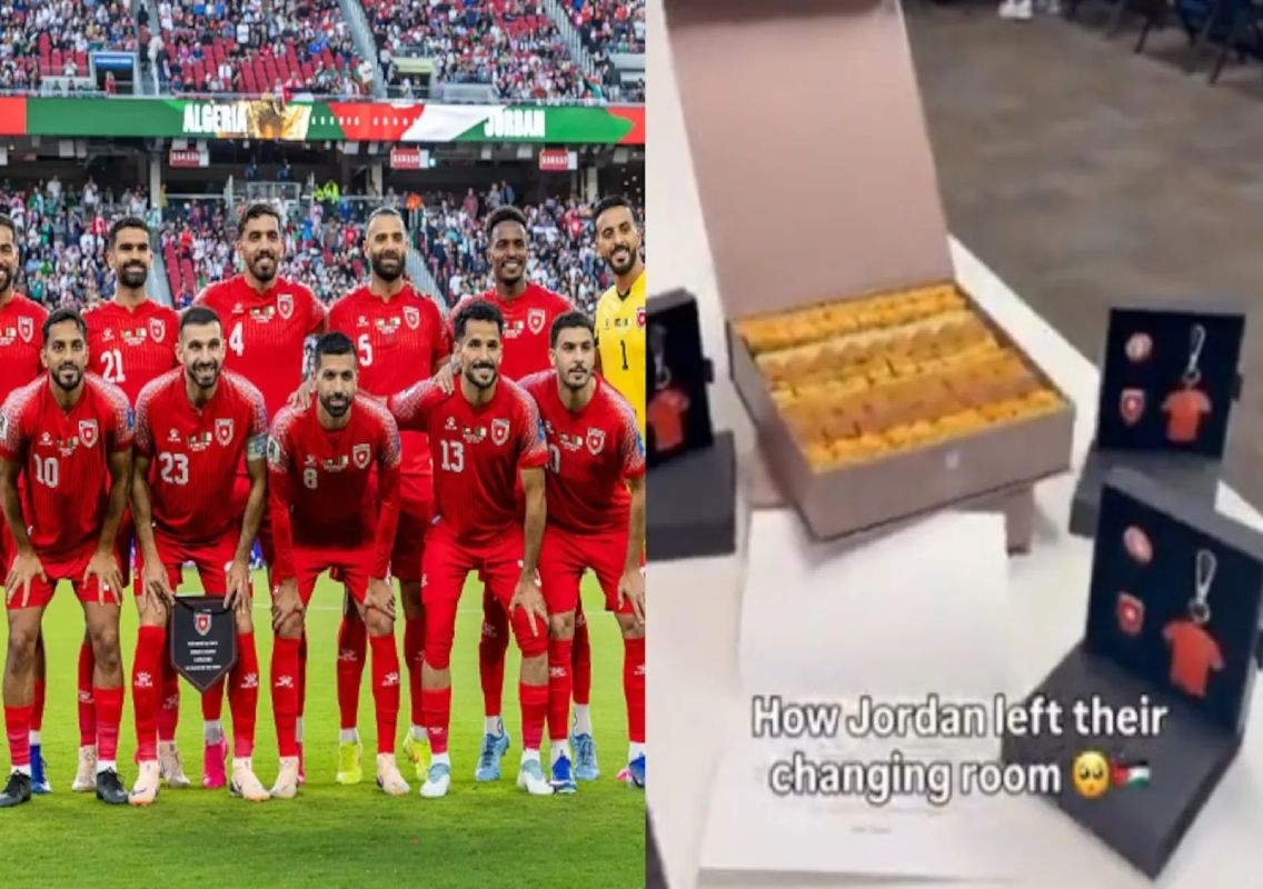 Jordan team leaves gifts after World Cup exit - News Karnataka