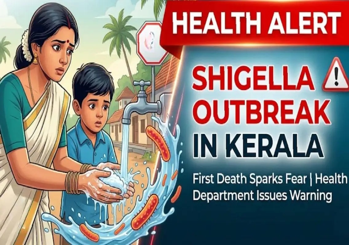 Kerala reports Shigella death, health alert intensified - News Karnataka