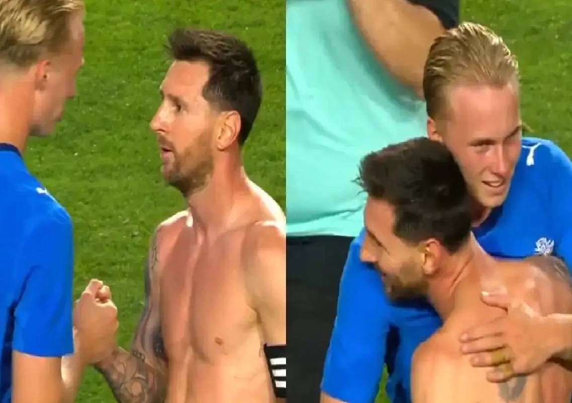 Messi Stunned By Former Teammate's Son After Friendly - News Karnataka