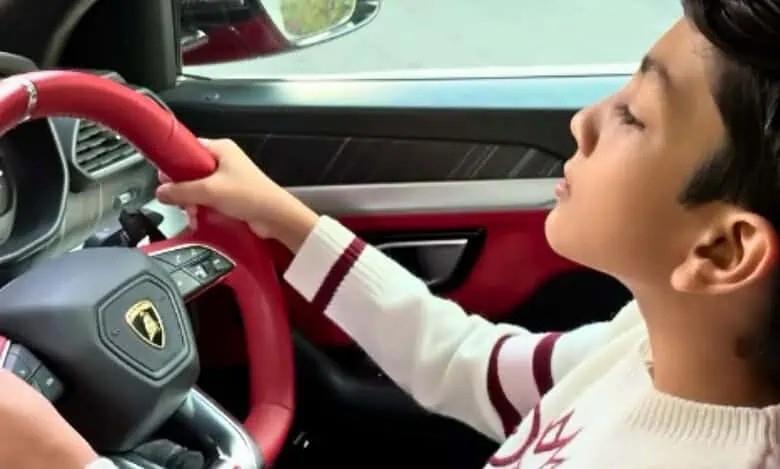 Luxury car ride by minor lands father in legal trouble - News Karnataka