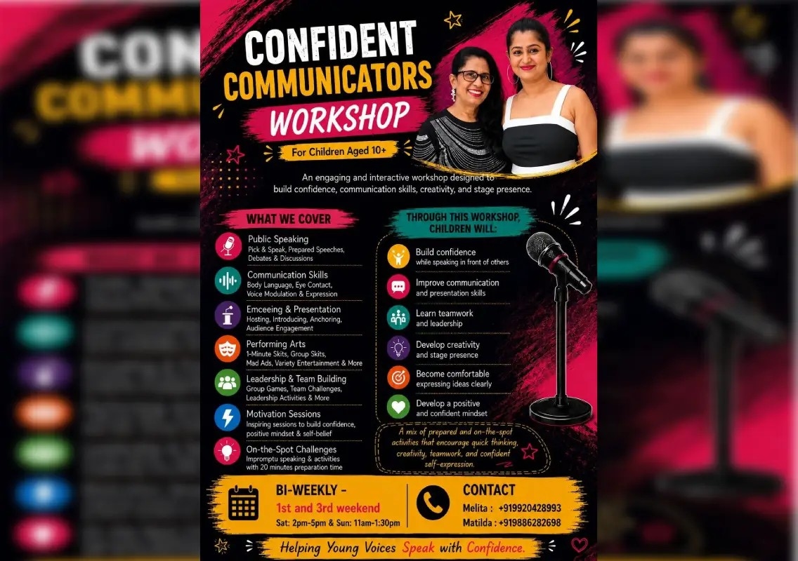 Mangaluru duo Melita and Matilda launch confidence workshop - News Karnataka
