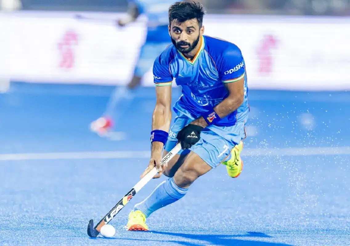 Manpreet Singh becomes India's most-capped hockey player - News Karnataka