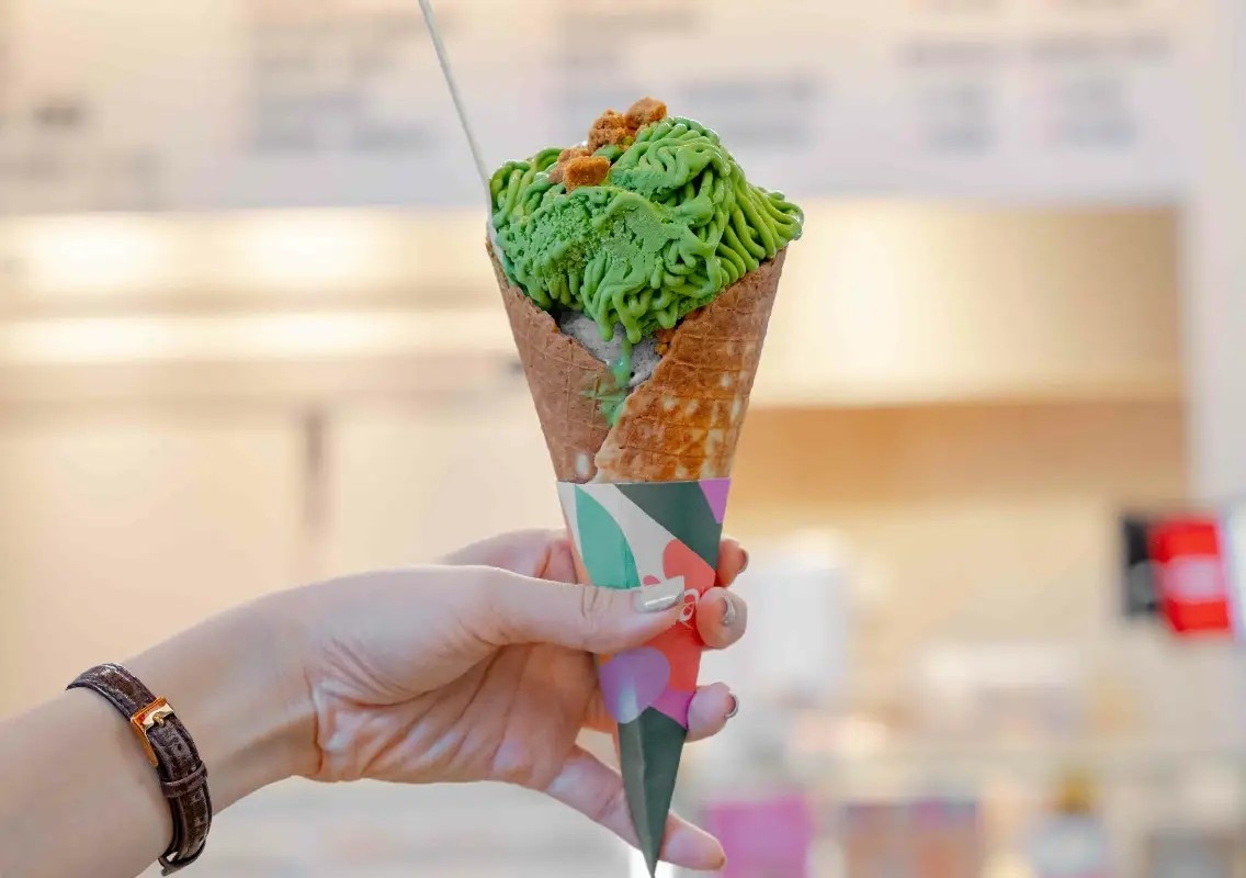 Matcha noodle ice cream becomes Bengaluru's latest dessert obsession - News Karnataka