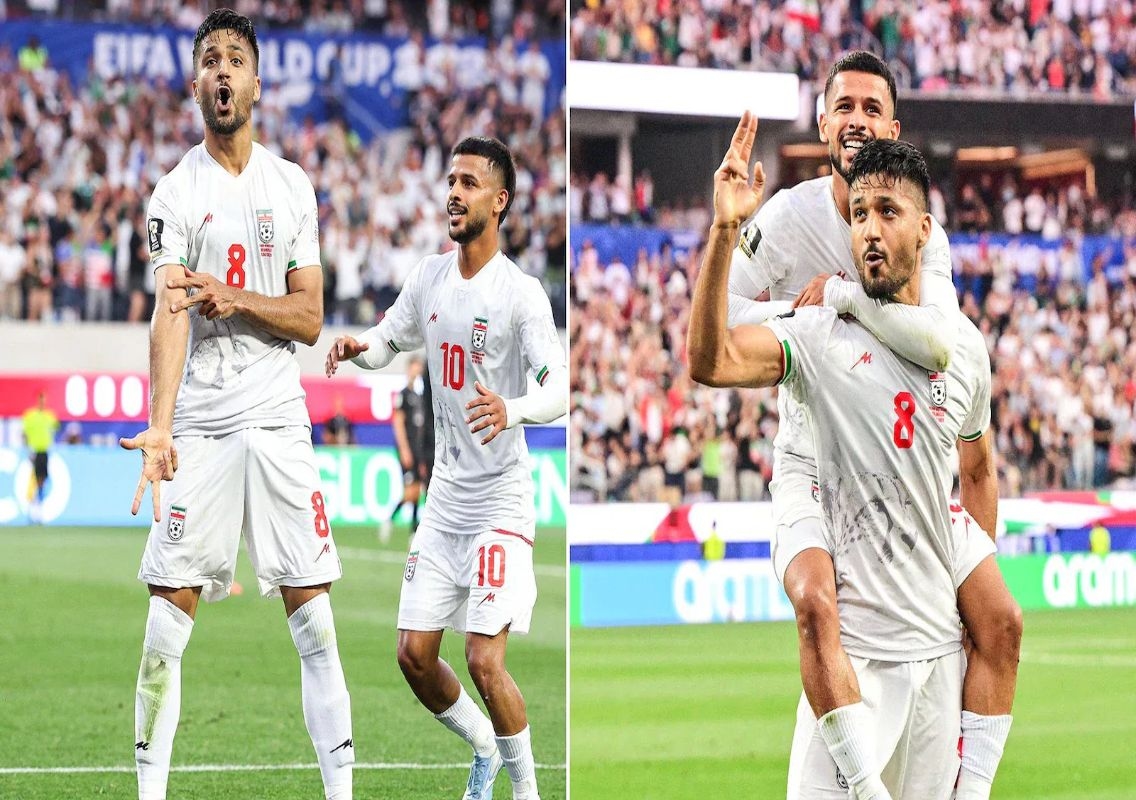Mohebi celebration sparks controversy at World Cup - News Karnataka