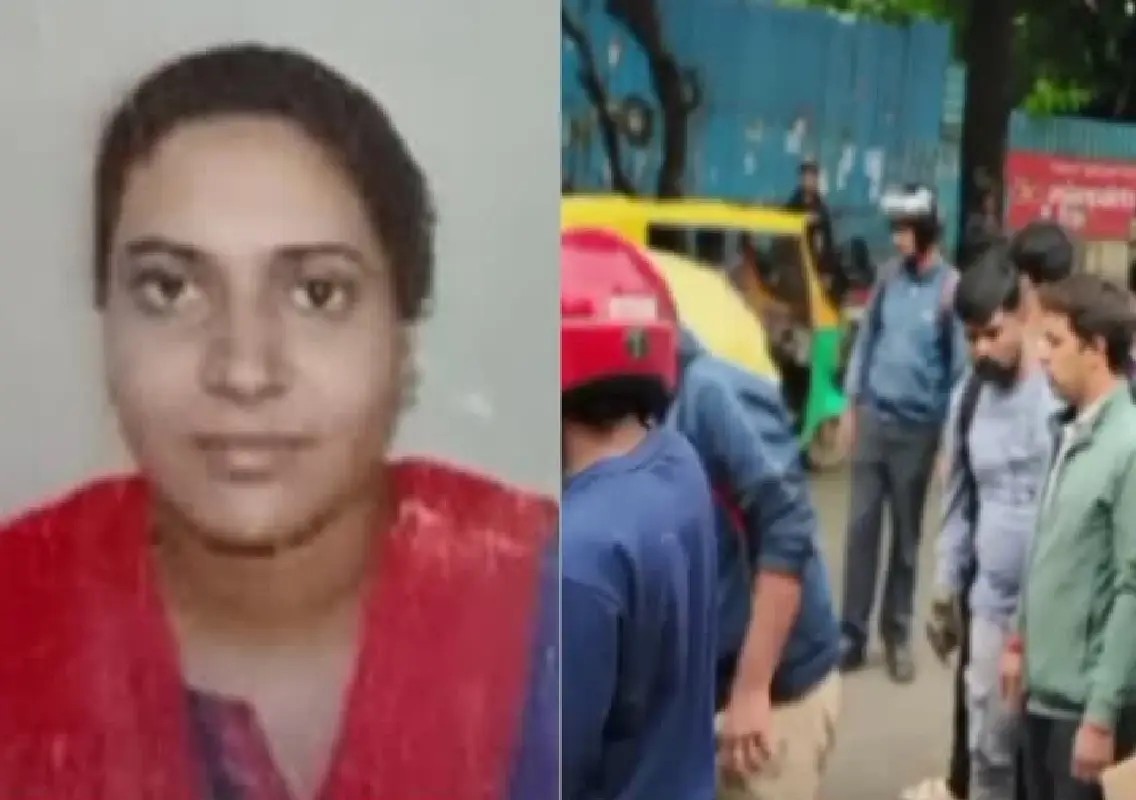 Mother dies after hitting pothole while taking daughter to college - News Karnataka