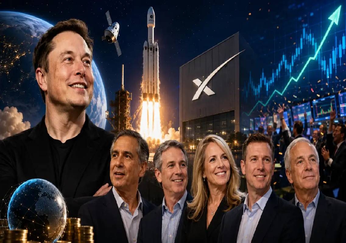 Biggest winners from SpaceX's blockbuster IPO - News Karnataka