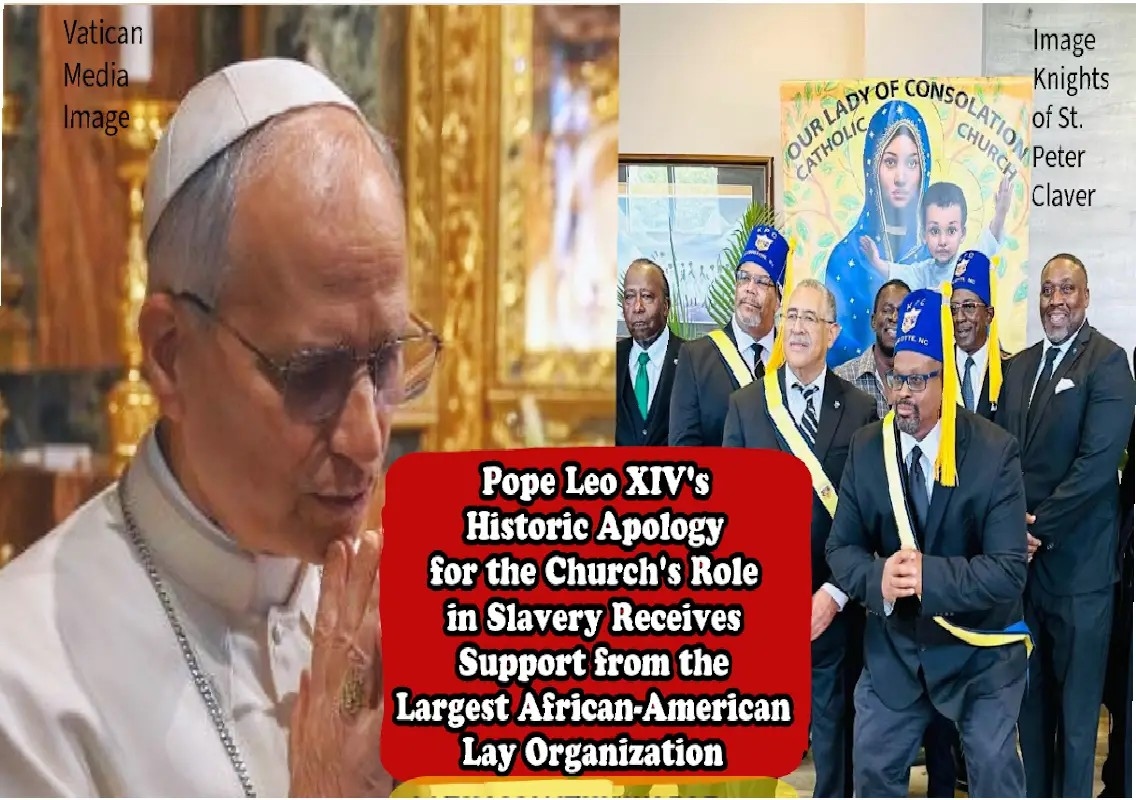 Pope Leo apologises for Catholic Church’s historic role in slavery - News Karnataka