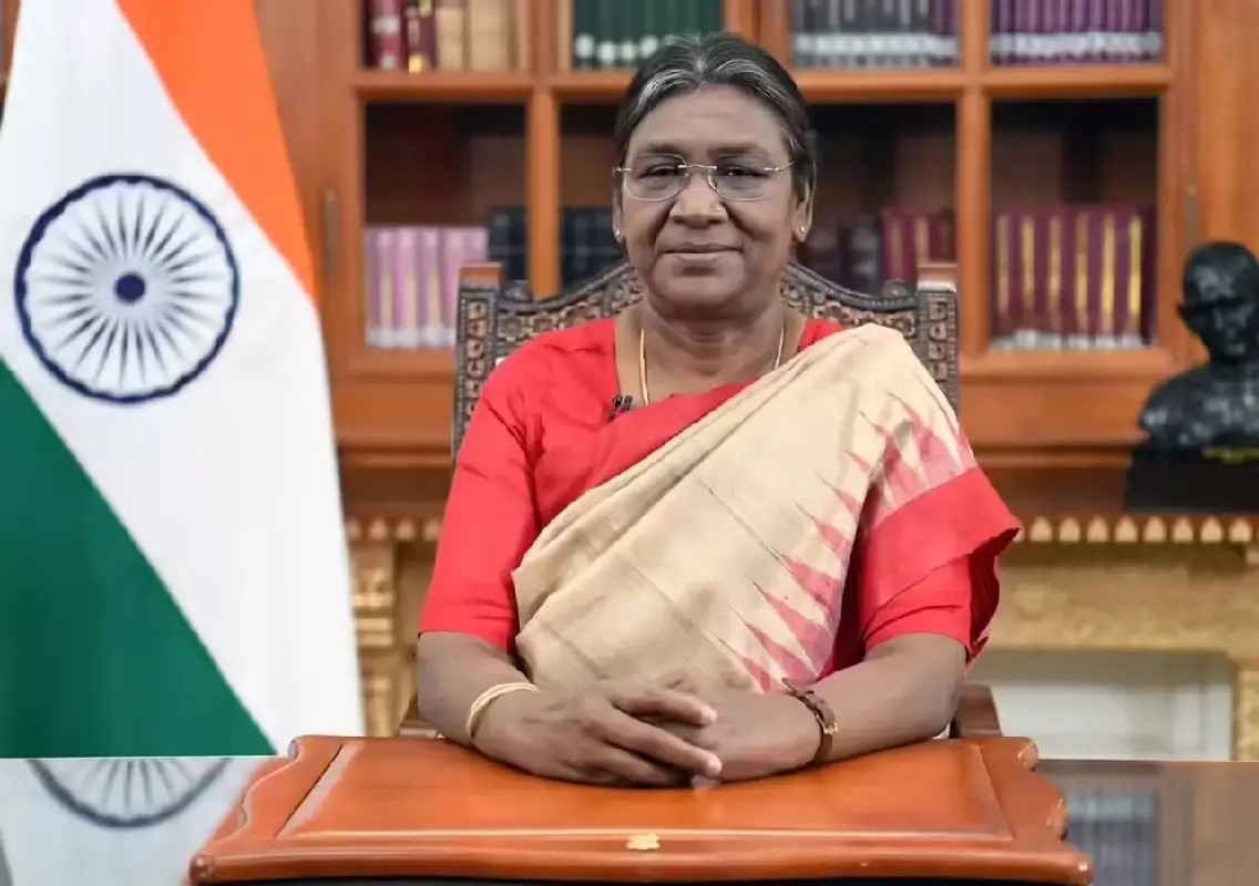 President Murmu begins five-day visit to Madhya Pradesh and Odisha - News Karnataka