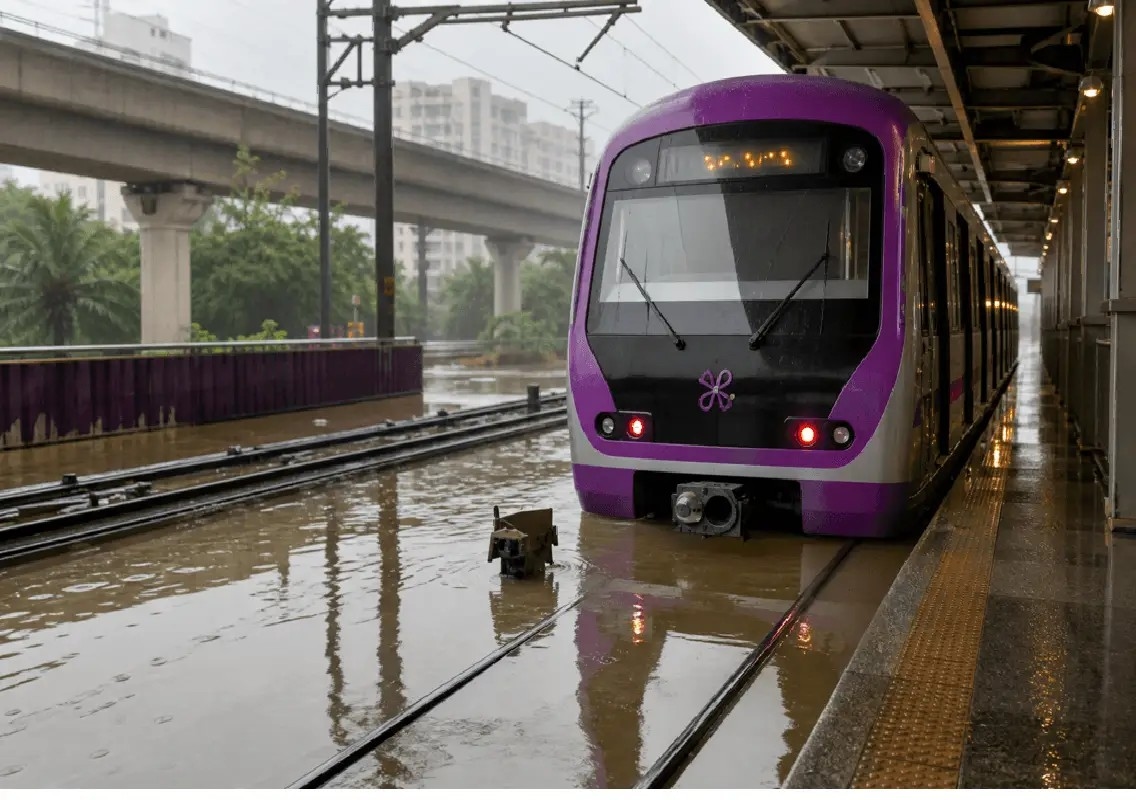 Purple Line breakdown sparks commuter outrage over poor communication - News Karnataka