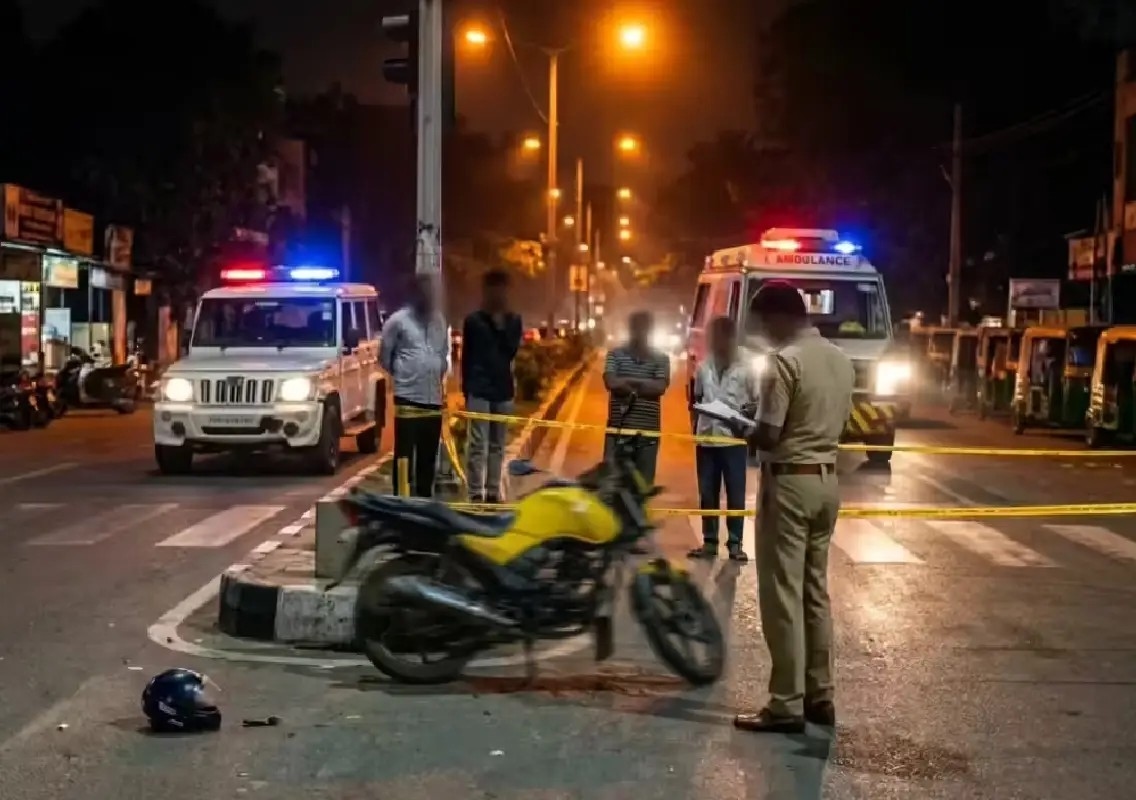 School teacher dies after fall from bike taxi ride in Bengaluru - News Karnataka