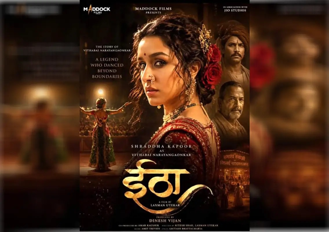 Shraddha Kapoor stuns as Vithabai in Eetha teaser - News Karnataka