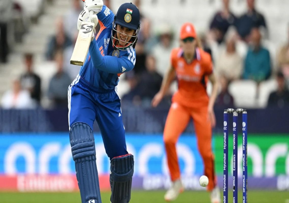 Mandhana hits 600 boundaries in T20Is, India win big - News Karnataka