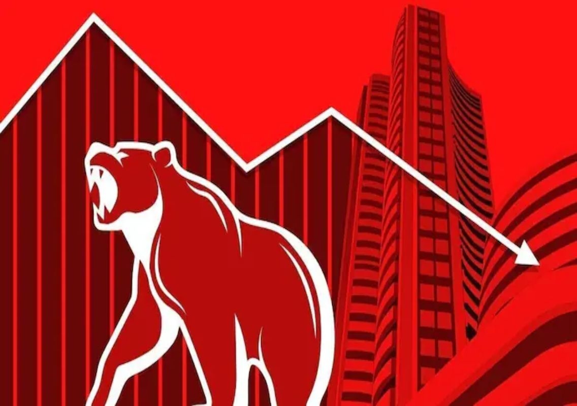 Sensex, Nifty fall as crude oil surge hits markets - News Karnataka