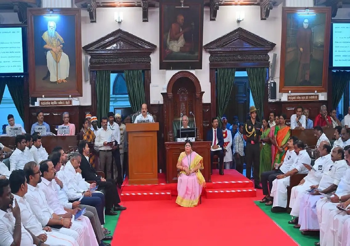 Tamil Nadu Assembly adopts new anthem protocol for smooth session: WATCH - News Karnataka