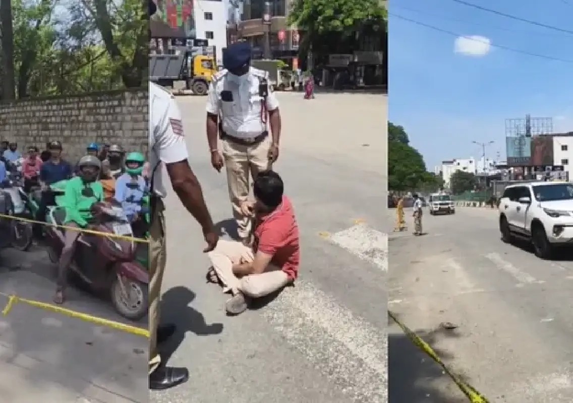 Traffic police clarify viral convoy delay controversy - News Karnataka