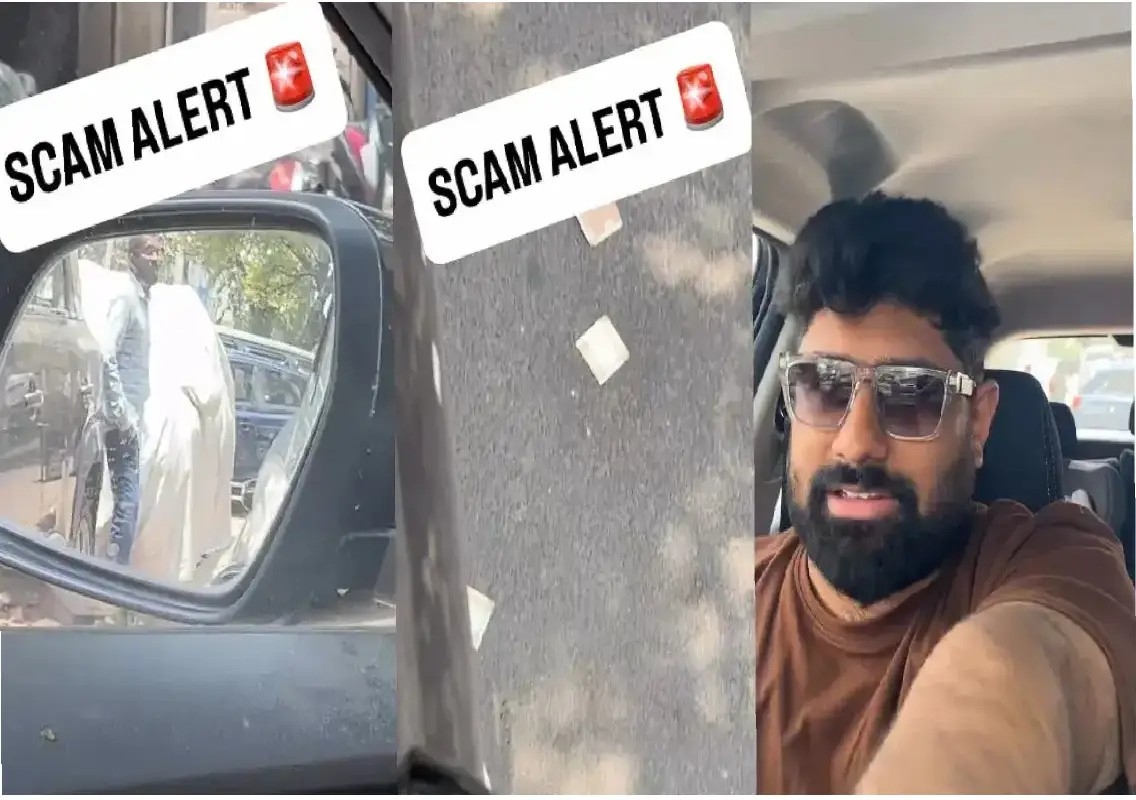 Viral video exposes clever ‘money on road’ scam targeting drivers - News Karnataka