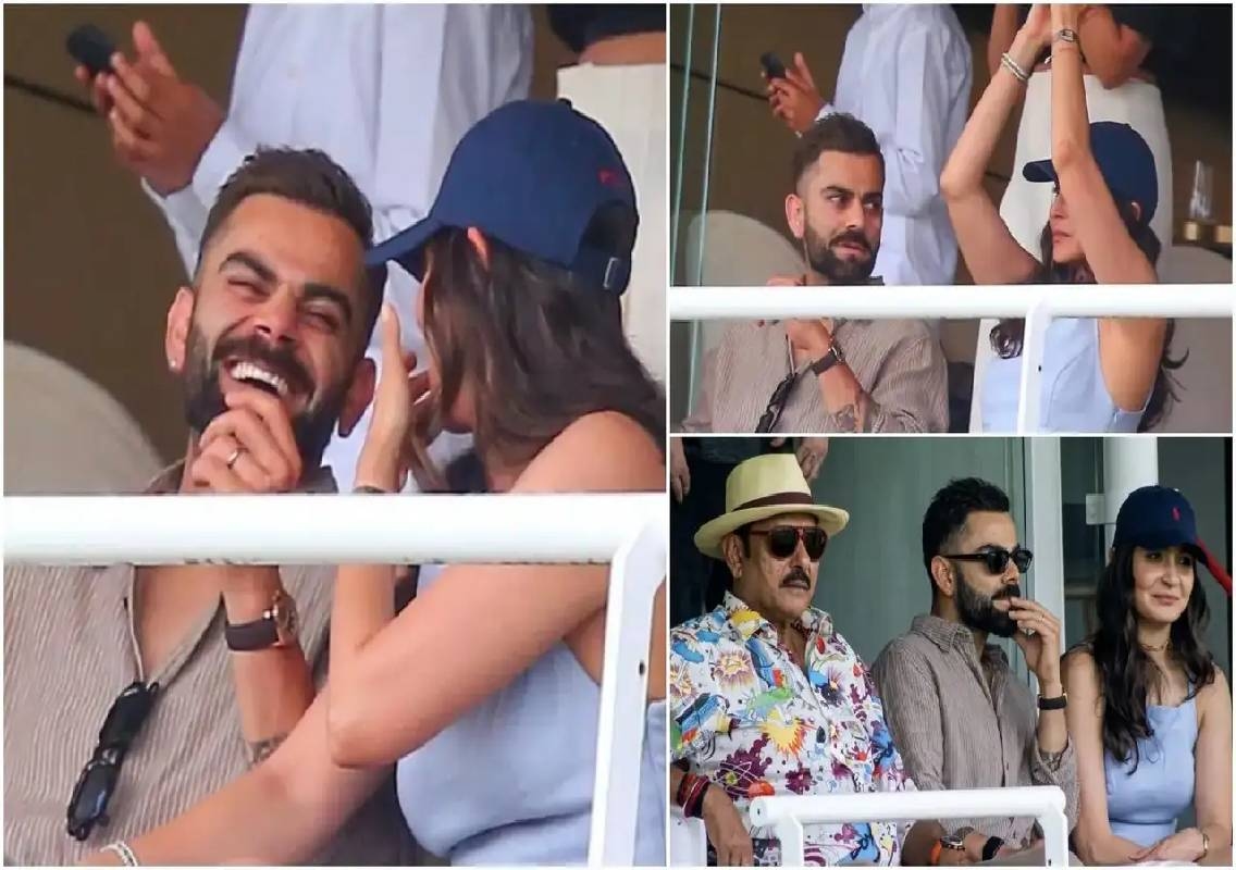Virat, Anushka spotted at Lord's during India match - News Karnataka