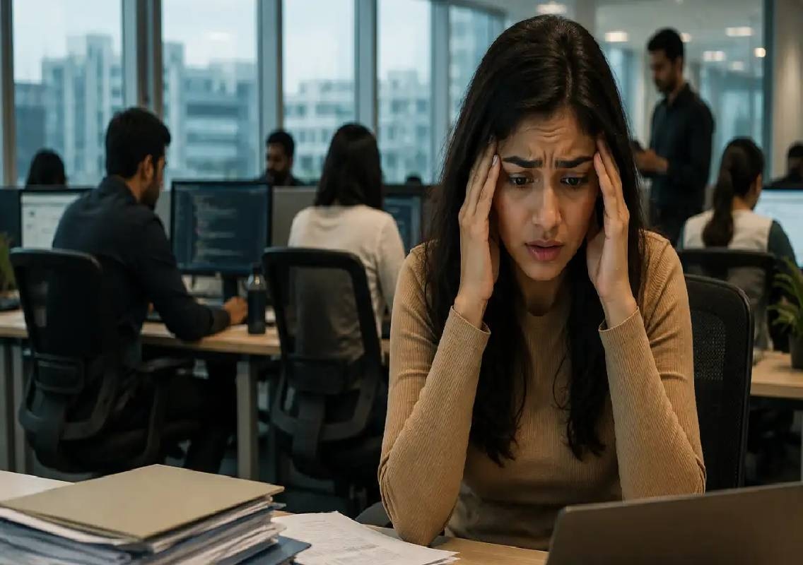 Bengaluru Woman Faces Anxiety After Joining Dream Job - News Karnataka