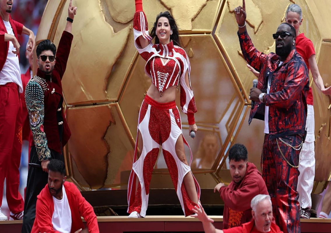 Nora Fatehi stars at Canada World Cup opening ceremony - News Karnataka