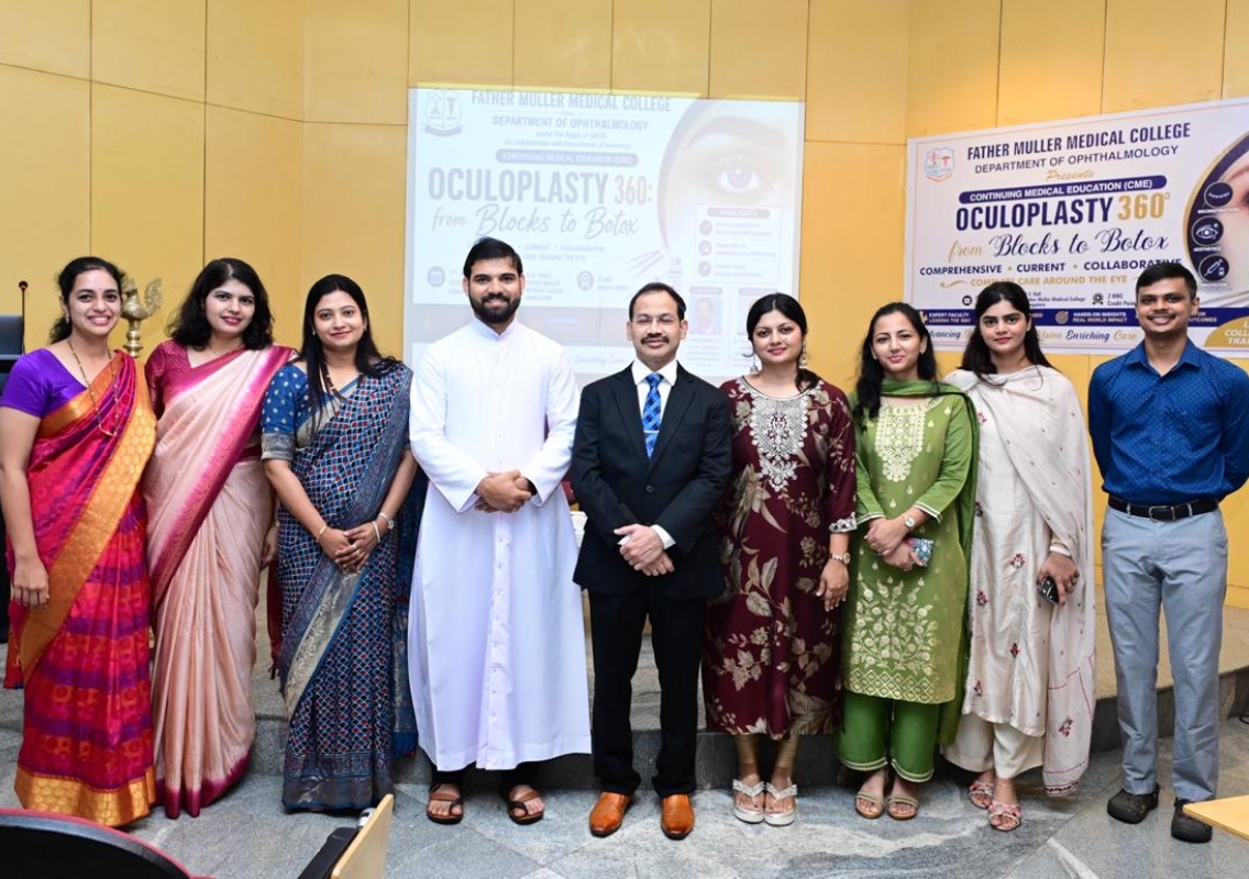 Father Muller hosts CME on oculoplasty and ophthalmic anaesthesia - News Karnataka