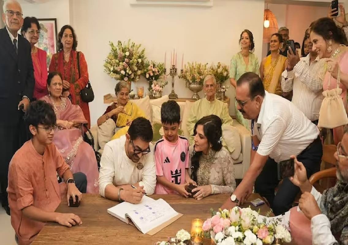 Aamir Khan marries Gauri Spratt in private ceremony - News Karnataka