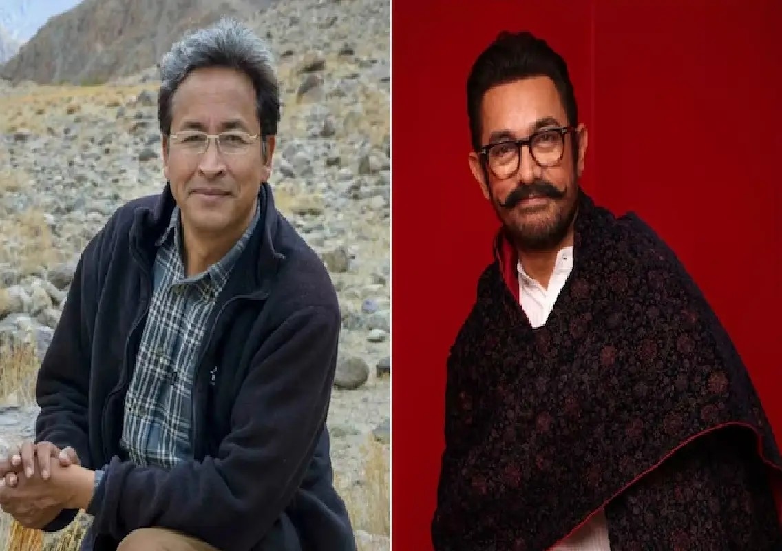 Aamir Khan clarifies Rancho was not based on Sonam Wangchuk - News Karnataka