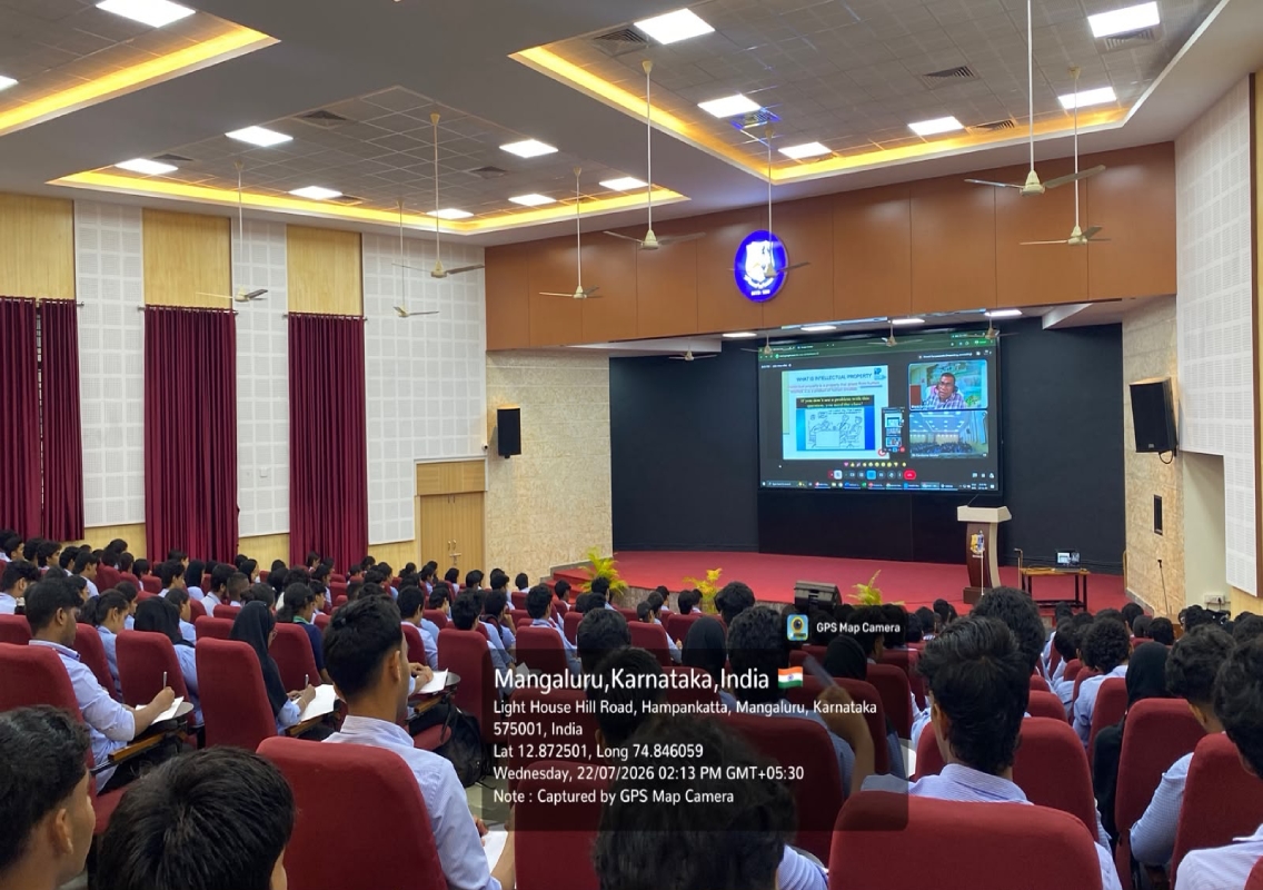 St Aloysius University Organises Workshop on Intellectual Property Rights - News Karnataka