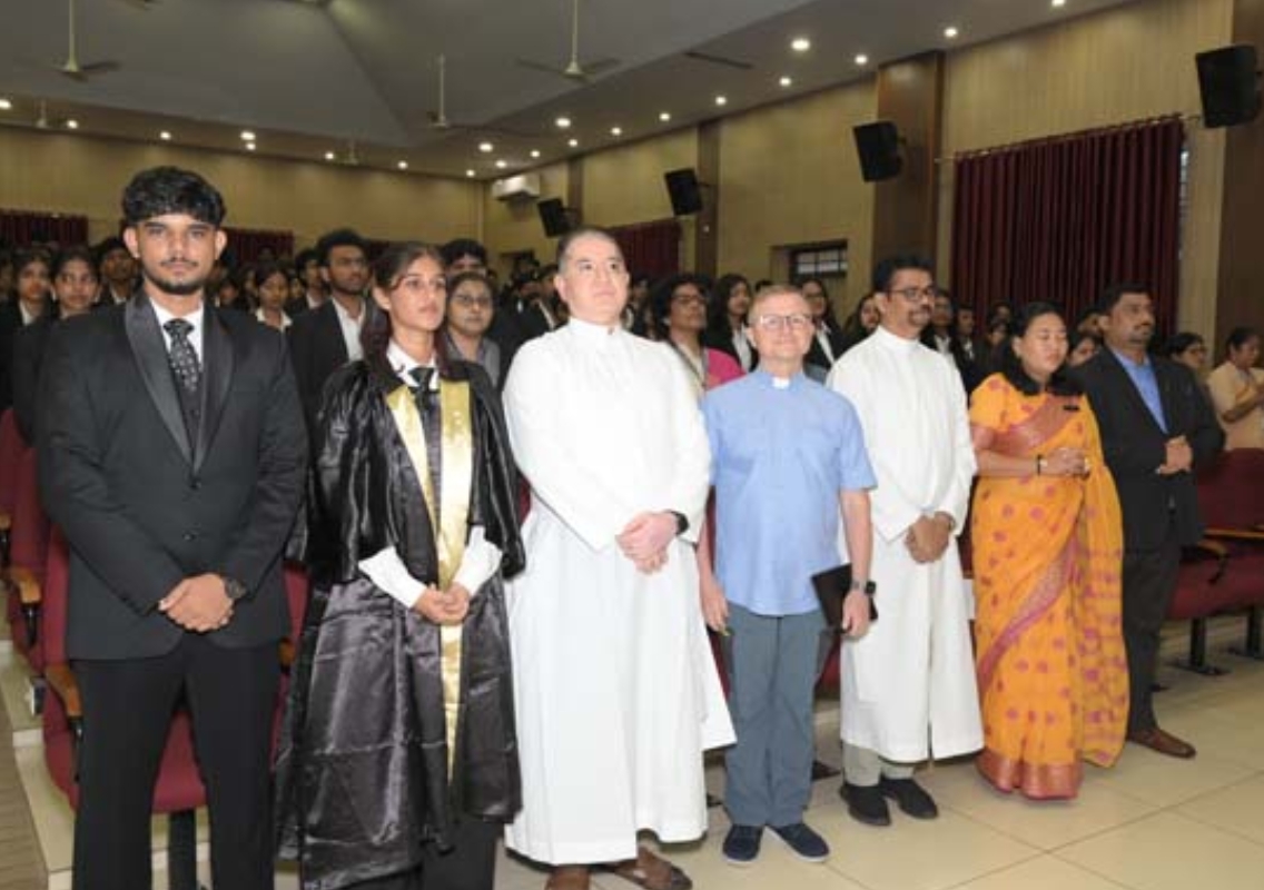 St Aloysius University Holds Students' Council Investiture Ceremony for 2026–27 - News Karnataka