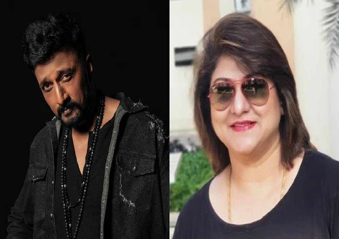 Malashree joins Kichcha Sudeep's Billa Ranga Baashaa - News Karnataka