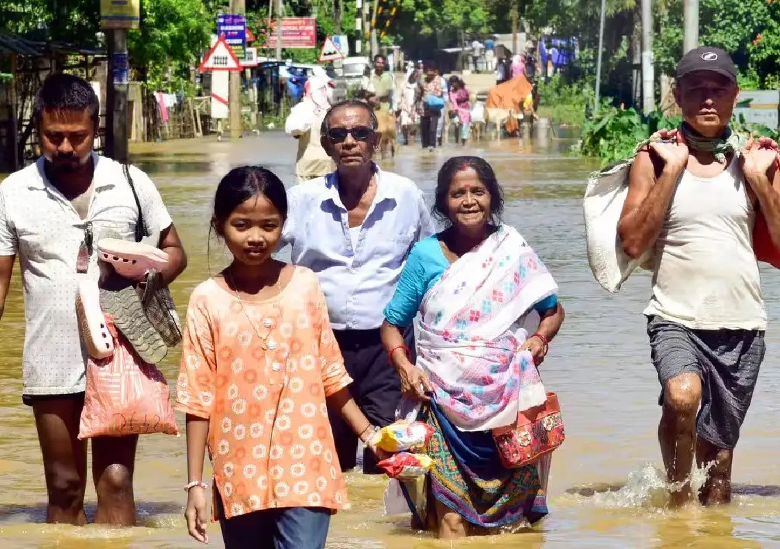 Assam flood toll rises to 41; over 6.5 lakh people affected - News Karnataka