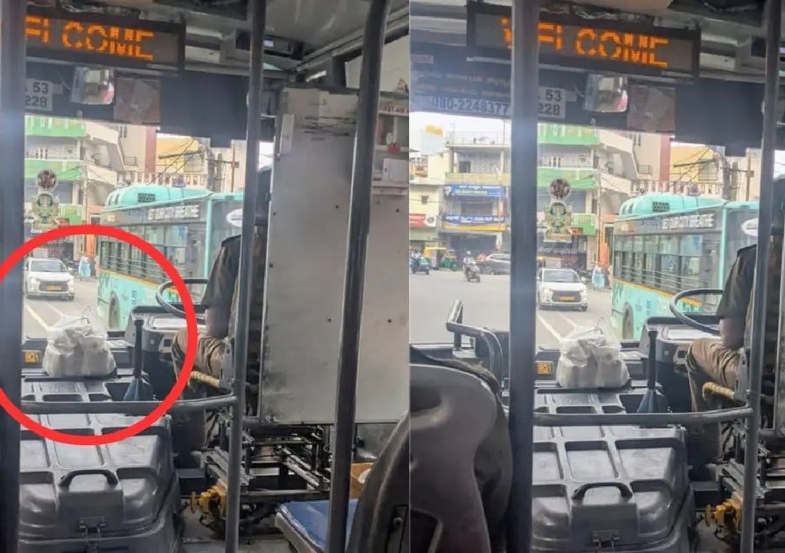 BMTC driver wins hearts by feeding the homeless every morning - News Karnataka