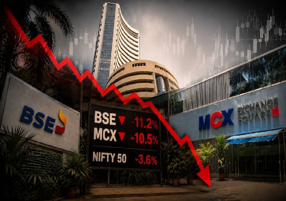 Why BSE and MCX shares are falling after RBI rules - News Karnataka