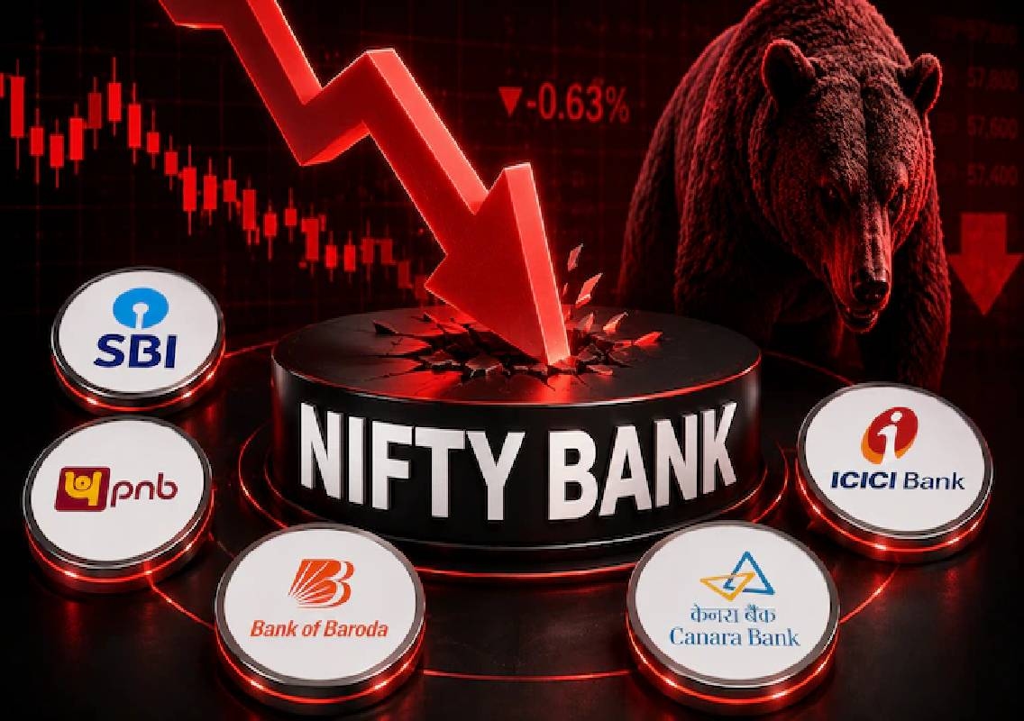 Top Banks Drag Bank Nifty As SBI, PNB Slip - News Karnataka
