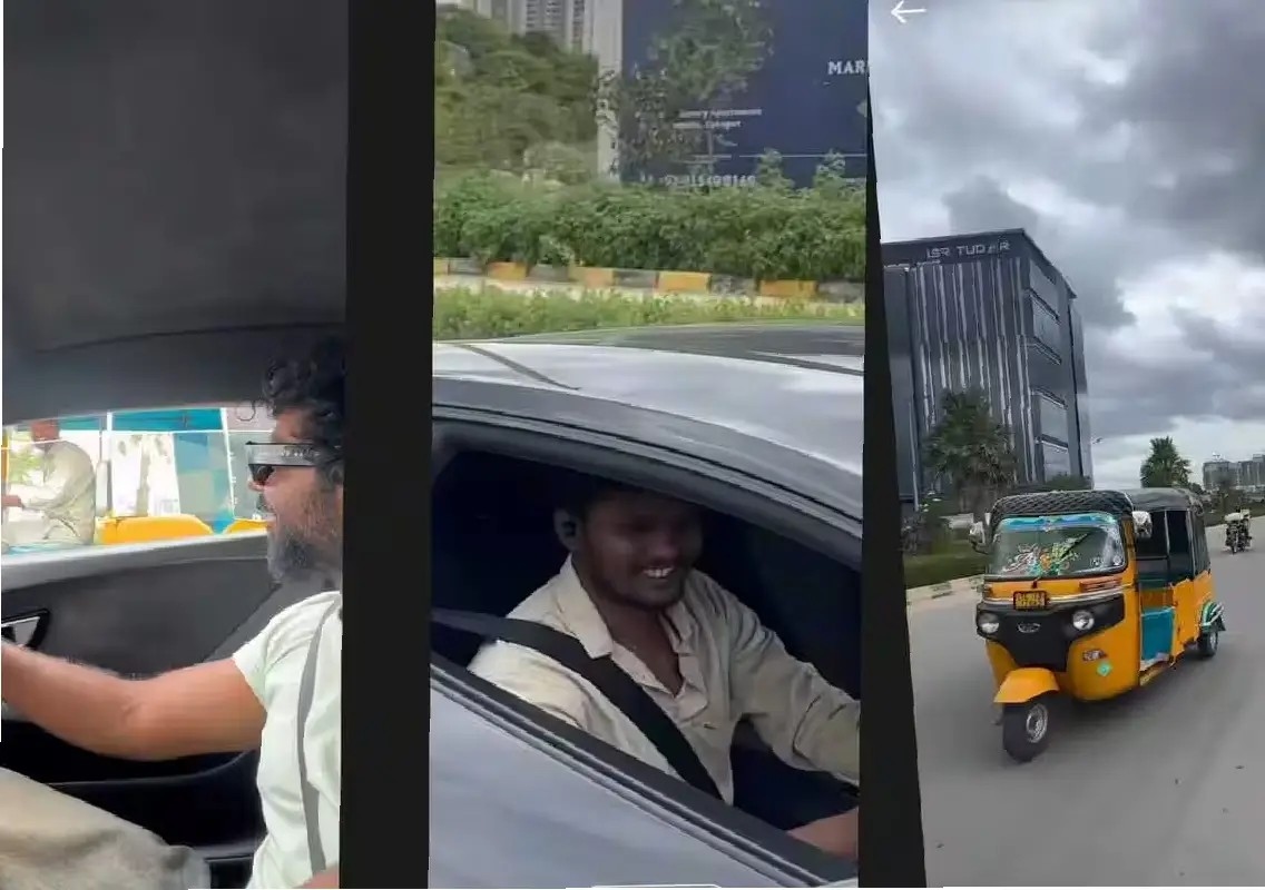 Bengaluru entrepreneur wins hearts with Lamborghini-auto swap - News Karnataka