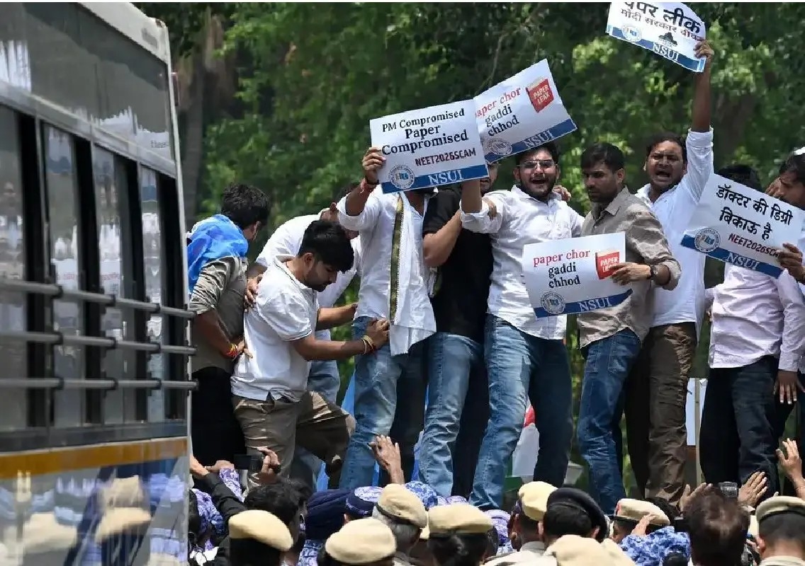 Bengaluru protest backs NEET students, seeks exam reforms - News Karnataka