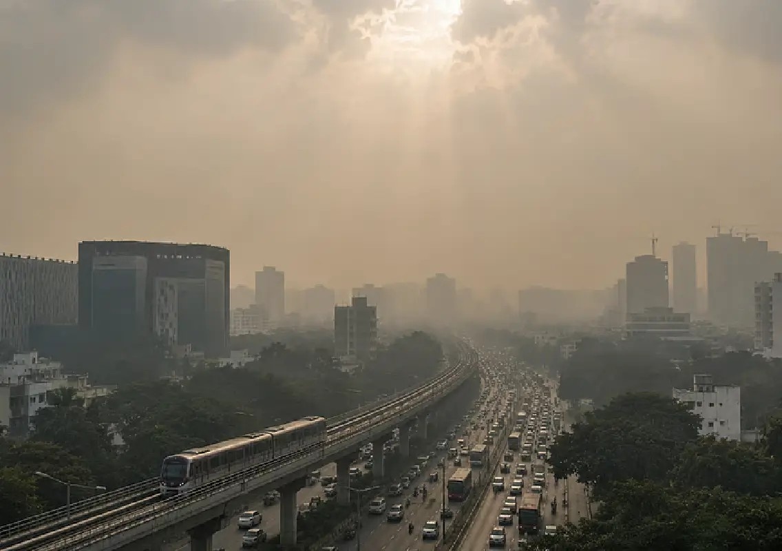 Bengaluru records 55 days of unsafe ozone, raising health alarm - News Karnataka
